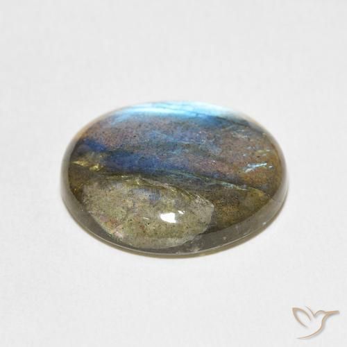 Labradorite Multicolore naturelle Tour, 15.68 ct, Translucide