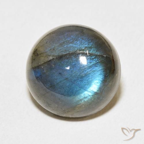13.14ct Naturel Multicolore Labradorite, Tour, Translucide