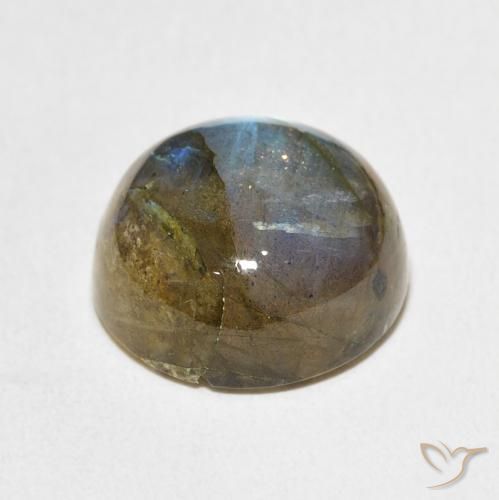 Labradorite Multicolore naturelle Tour, 11.82 ct, Translucide