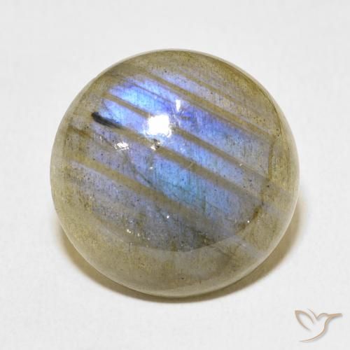 Labradorite Multicolore naturelle Tour, 19.23 ct, Translucide