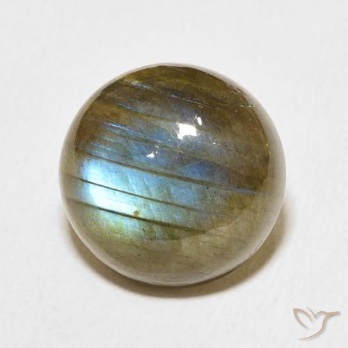 Labradorite Multicolore naturelle Tour, 9.29 ct, Translucide
