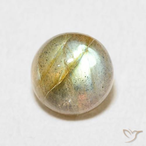Labradorite Multicolore naturelle Tour, 1.66 ct, Translucide