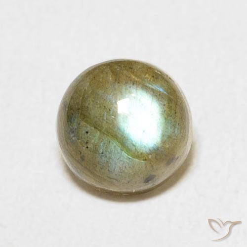 Labradorite Multicolore naturelle Tour, 1.86 ct, Translucide