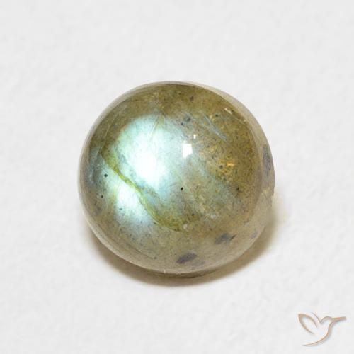 Labradorite Multicolore naturelle Tour, 1.86 ct, Translucide