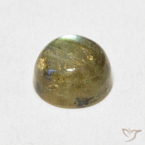Labradorite Multicolore naturelle Tour, 1.86 ct, Translucide