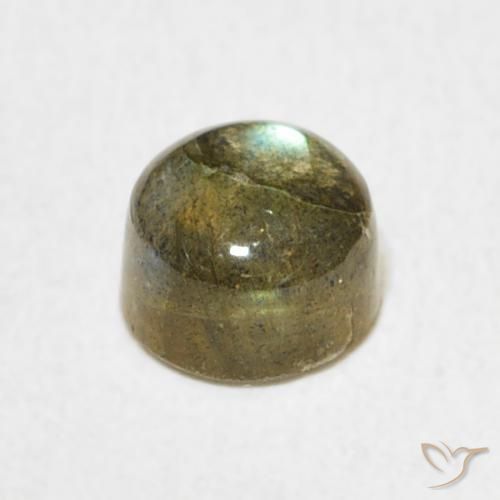 Labradorite Multicolore naturelle Tour, 1.34 ct, Translucide