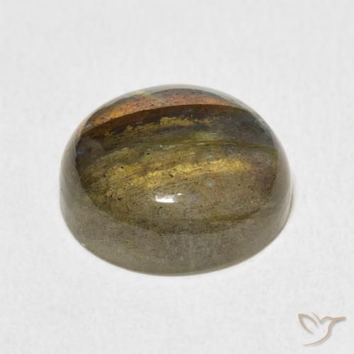 Labradorite Multicolore naturelle Tour, 8.34 ct, Translucide