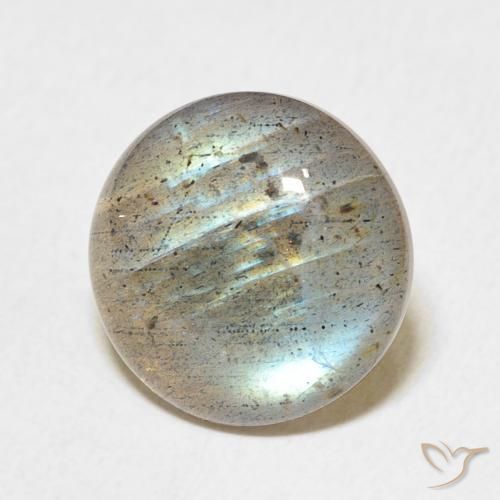 Labradorite Multicolore naturelle Tour, 6.92 ct, Translucide
