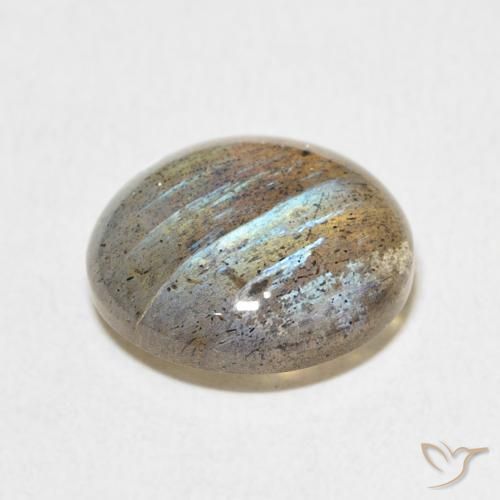 Labradorite Multicolore naturelle Tour, 6.92 ct, Translucide