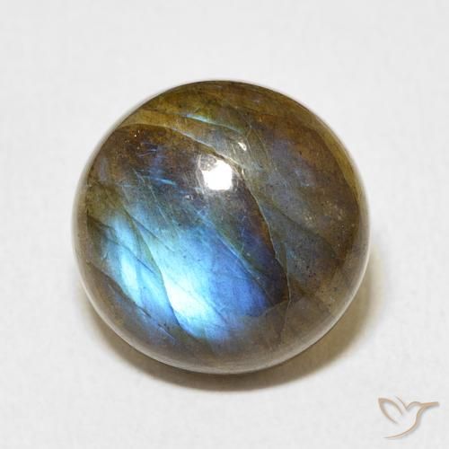 Labradorite Multicolore naturelle Tour, 8.51 ct, Translucide