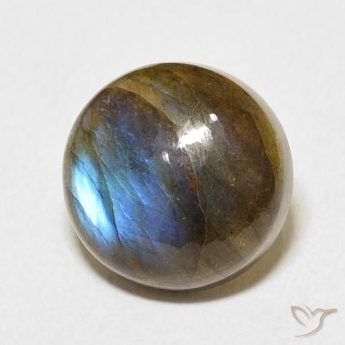Labradorite Multicolore naturelle Tour, 8.51 ct, Translucide