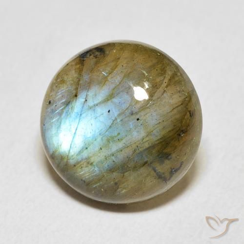 Labradorite Multicolore naturelle Tour, 9.47 ct, Translucide