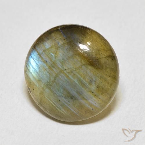 Labradorite Multicolore naturelle Tour, 7.10 ct, Translucide