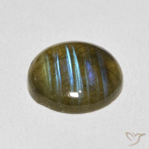 Labradorite Multicolore naturelle Tour, 7.10 ct, Translucide