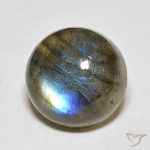 Labradorite Multicolore naturelle Tour, 12.91 ct, Translucide
