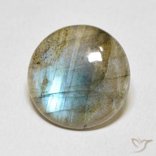 Labradorite Multicolore naturelle Tour, 6.38 ct, Translucide