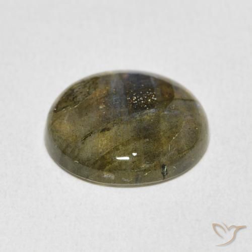 Labradorite Multicolore naturelle Tour, 6.38 ct, Translucide