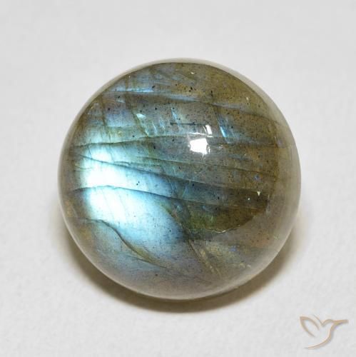 Labradorite Multicolore naturelle Tour, 12.56 ct, Translucide