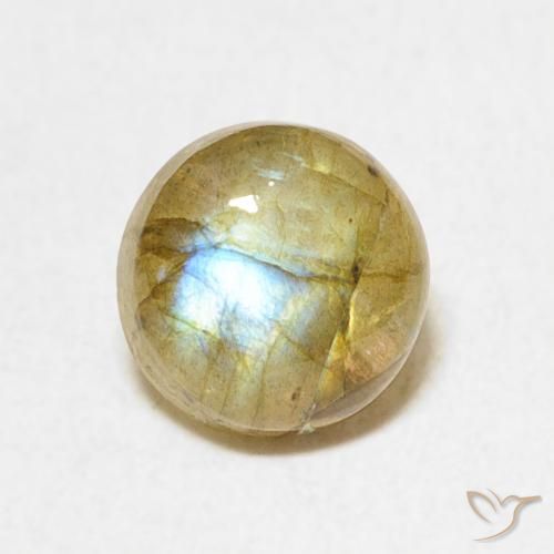 Labradorite Multicolore naturelle Tour, 1.33 ct, Translucide
