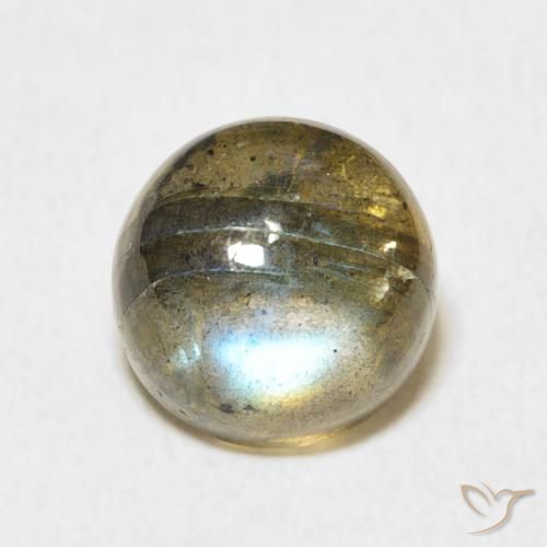 Labradorite Multicolore naturelle Tour, 3.82 ct, Translucide