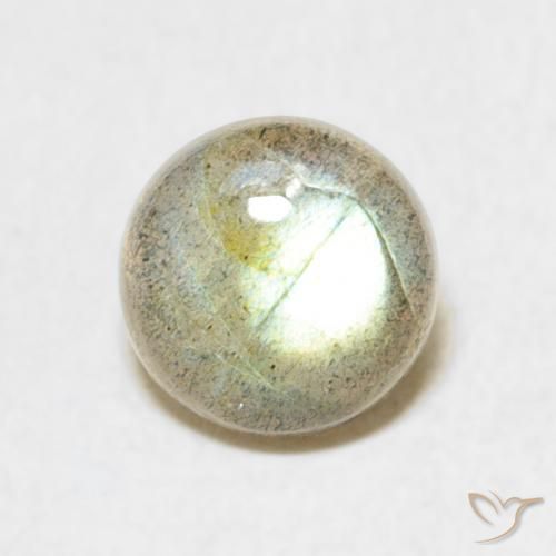 1.26ct Naturel Multicolore Labradorite, Tour, Translucide
