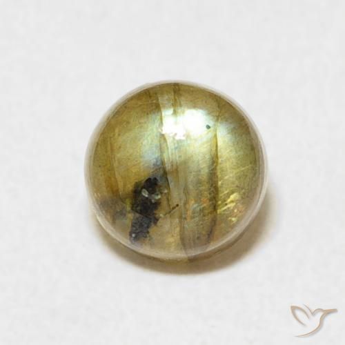 Labradorite Multicolore naturelle Tour, 1.14 ct, Translucide