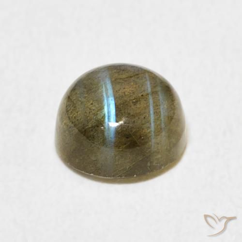 Labradorite Multicolore naturelle Tour, 1.77 ct, Translucide