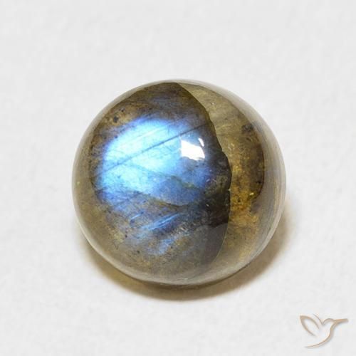 Labradorite Multicolore naturelle Tour, 3.53 ct, Translucide