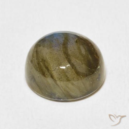 Labradorite Multicolore naturelle Tour, 6.22 ct, Translucide