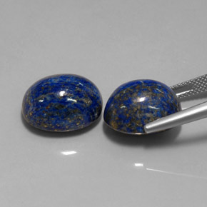Achetez naturel ct bleue lapis-lazuli gems, coupe ovale, en provenance afghanistan chez gemselect. en stock, livraison internationale!