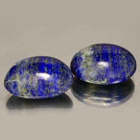 Achetez naturel ct bleue lapis-lazuli gems, coupe ovale, en provenance afghanistan chez gemselect. en stock, livraison internationale!