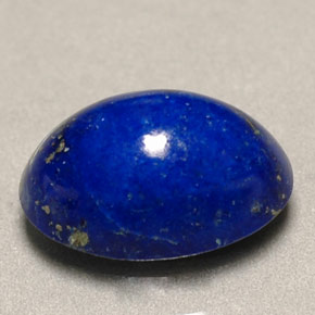 Lapis-lazuli bleue naturelle coupe ovale, 1,58 ct, opaque