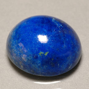 Lapis-lazuli bleue naturelle coupe ovale, 5,83 ct, opaque