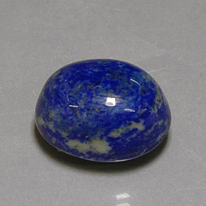Lapis-lazuli bleue naturelle coupe ovale, 25,84 ct, opaque