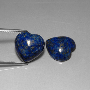 Achetez naturel ct bleue lapis-lazuli gems, forme de coeur, en provenance afghanistan chez gemselect. en stock, livraison internationale!
