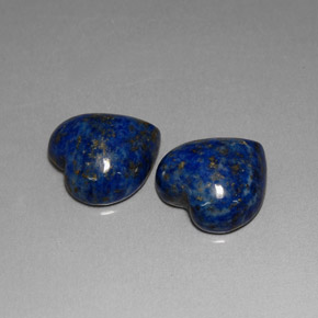 Achetez naturel ct bleue lapis-lazuli gems, forme de coeur, en provenance afghanistan chez gemselect. en stock, livraison internationale!