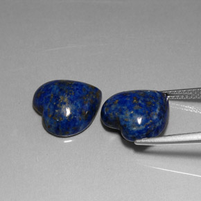 Achetez naturel ct bleue lapis-lazuli gems, forme de coeur, en provenance afghanistan chez gemselect. en stock, livraison internationale!