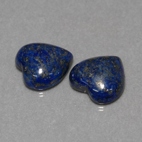Achetez naturel ct bleue lapis-lazuli gems, forme de coeur, en provenance afghanistan chez gemselect. en stock, livraison internationale!
