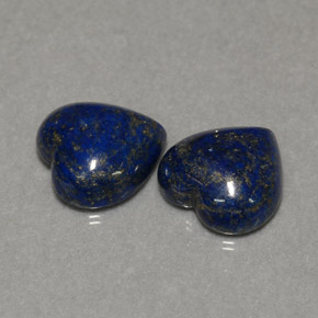 Achetez naturel ct bleue lapis-lazuli gems, forme de coeur, en provenance afghanistan chez gemselect. en stock, livraison internationale!