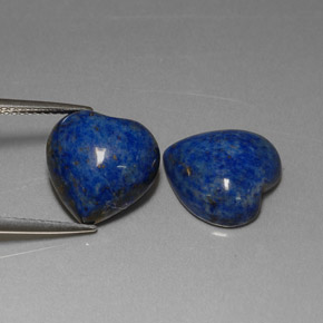 Achetez naturel ct bleue lapis-lazuli gems, forme de coeur, en provenance afghanistan chez gemselect. en stock, livraison internationale!
