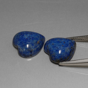 Achetez naturel ct bleue lapis-lazuli gems, forme de coeur, en provenance afghanistan chez gemselect. en stock, livraison internationale!