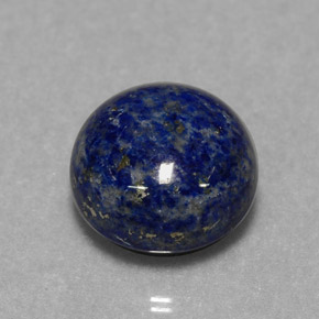 Lapis-lazuli Bleu royal naturelle Coupe roude, 7.31 ct, Opaque