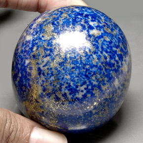 Lapis-lazuli bleue naturelle coupe ovale, 1052,65 ct, opaque