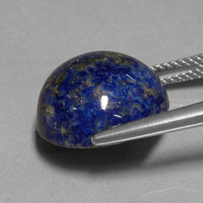 Lapis-lazuli bleue naturelle coupe roude, 14,66 ct, opaque