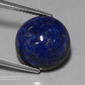 Lapis-lazuli Bleu royal naturelle Coupe roude, 12.47 ct, Opaque