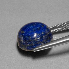 Lapis-lazuli bleue naturelle coupe roude, 11,93 ct, opaque
