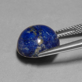 Lapis-lazuli Bleu royal naturelle Coupe roude, 10.74 ct, Opaque