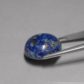 Lapis-lazuli bleue naturelle coupe roude, 23,99 ct, opaque