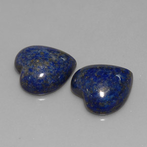 Achetez naturel ct bleue lapis-lazuli gems, forme de coeur, en provenance afghanistan chez gemselect. en stock, livraison internationale!