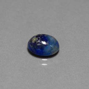 Lapis-lazuli bleue naturelle coupe ovale, 2,16 ct, opaque